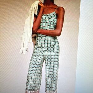 Anthropologie FarmRio Honolulu Jumpsuit